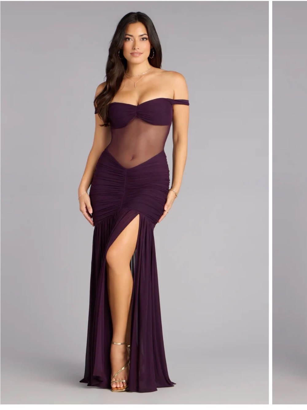 Windsor Eliza off the shoulder dress